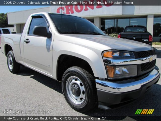 2008 Chevrolet Colorado Work Truck Regular Cab in Silver Birch Metallic