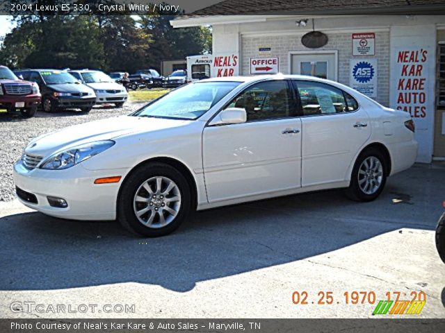 2004 Lexus ES 330 in Crystal White