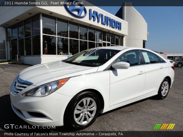 2011 Hyundai Sonata GLS in Pearl White