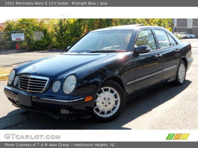 2001 Mercedes-Benz E 320 Sedan in Midnight Blue