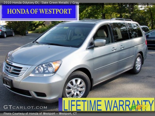 2010 Honda Odyssey EX in Slate Green Metallic