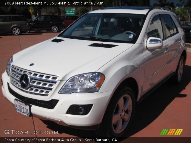 2009 Mercedes-Benz ML 350 4Matic in Arctic White