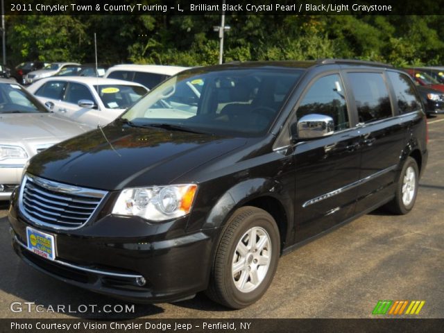 2011 Chrysler Town & Country Touring - L in Brilliant Black Crystal Pearl