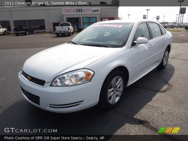 2011 Chevrolet Impala LS in Summit White