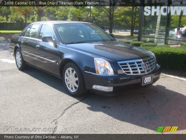 2008 Cadillac DTS  in Blue Chip