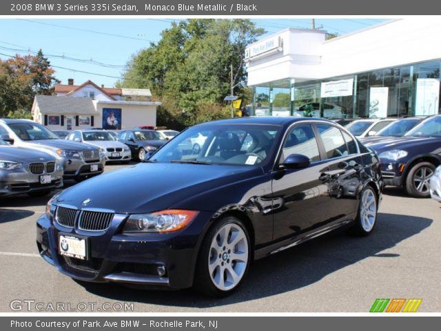 2008 BMW 3 Series 335i Sedan in Monaco Blue Metallic