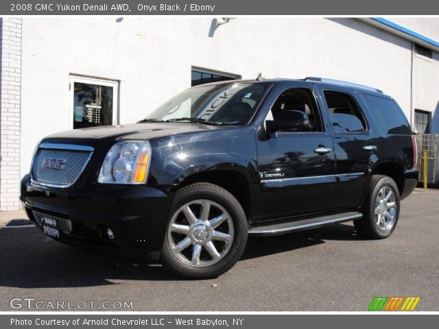 2008 GMC Yukon Denali AWD in Onyx Black