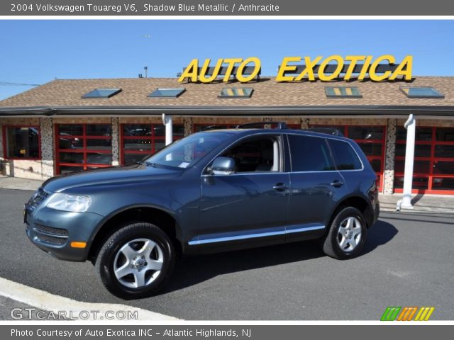 2004 Volkswagen Touareg V6 in Shadow Blue Metallic