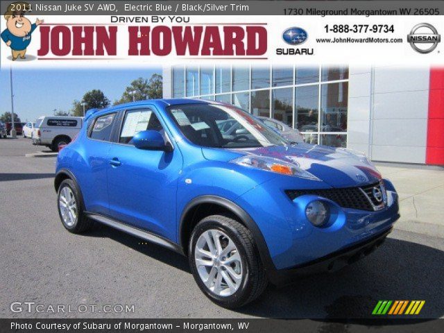 2011 Nissan Juke SV AWD in Electric Blue