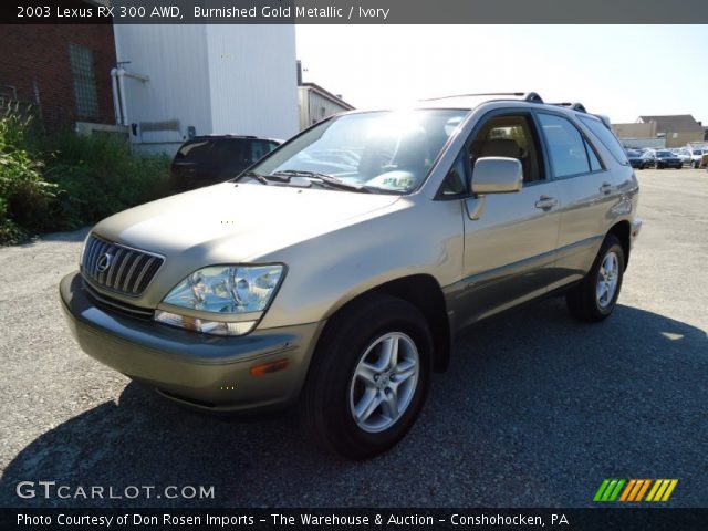 2003 Lexus RX 300 AWD in Burnished Gold Metallic