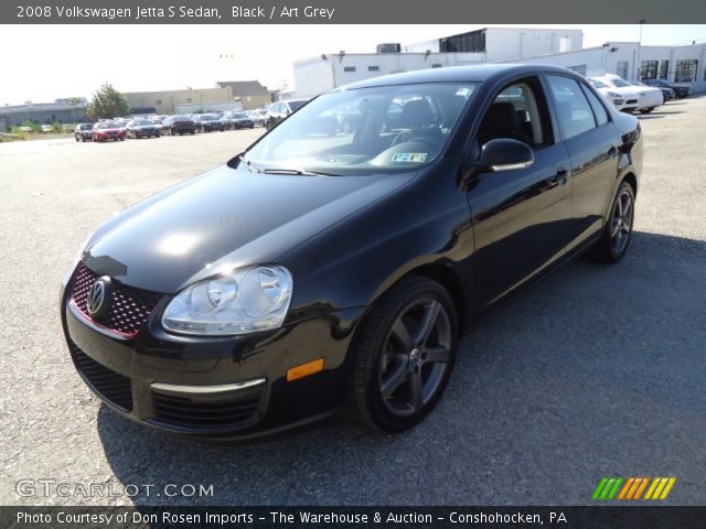 2008 Volkswagen Jetta S Sedan in Black