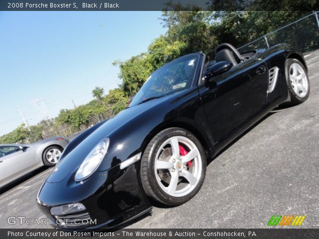 2008 Porsche Boxster S in Black