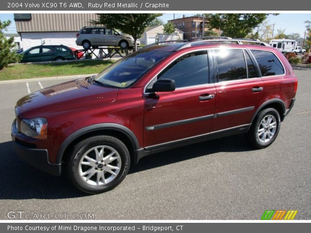 2004 Volvo XC90 T6 AWD in Ruby Red Metallic