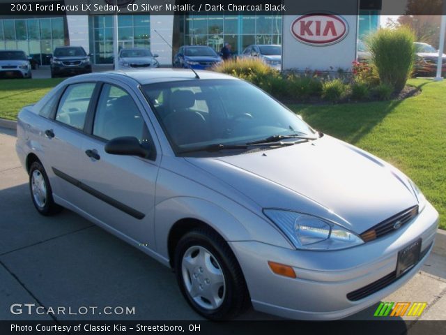 2001 Ford Focus LX Sedan in CD Silver Metallic
