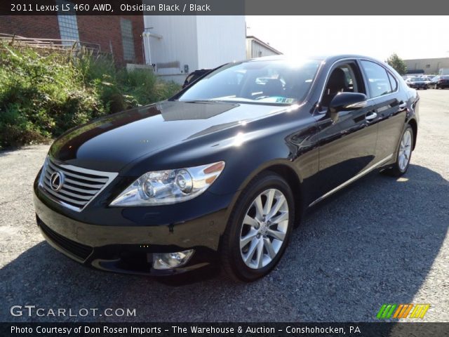 2011 Lexus LS 460 AWD in Obsidian Black