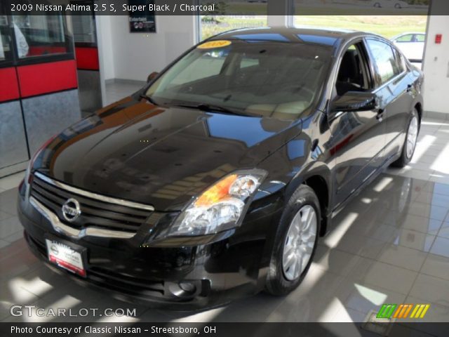 2009 Nissan Altima 2.5 S in Super Black