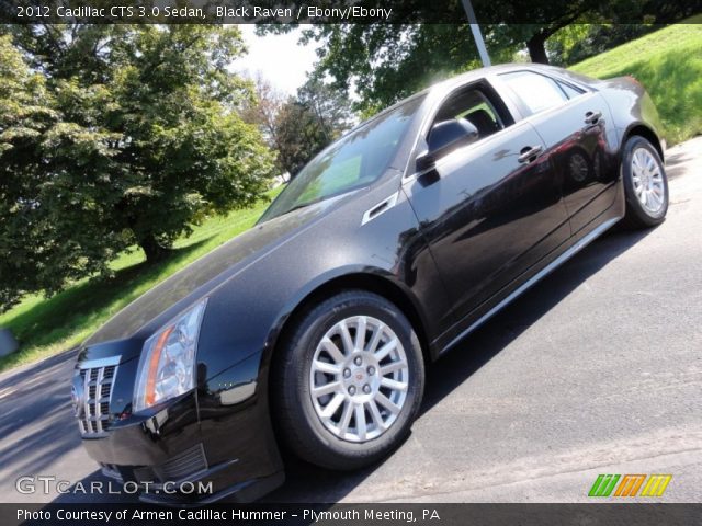 2012 Cadillac CTS 3.0 Sedan in Black Raven