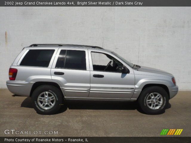 2002 Jeep Grand Cherokee Laredo 4x4 in Bright Silver Metallic