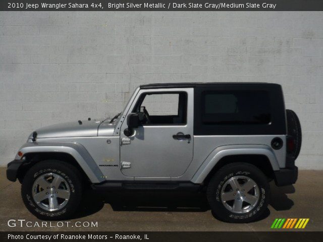 2010 Jeep Wrangler Sahara 4x4 in Bright Silver Metallic
