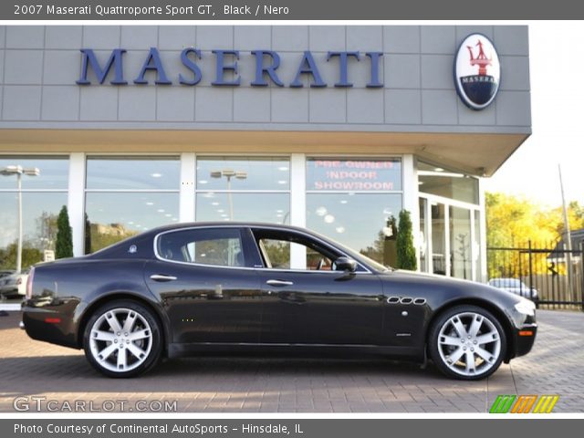 2007 Maserati Quattroporte Sport GT in Black