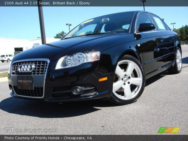 2006 Audi A4 2.0T Sedan in Brilliant Black