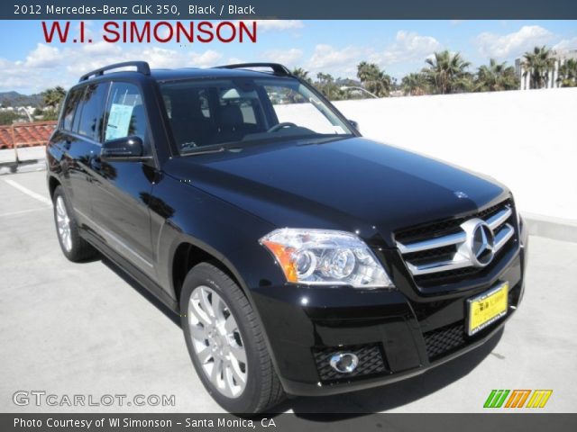 2012 Mercedes-Benz GLK 350 in Black
