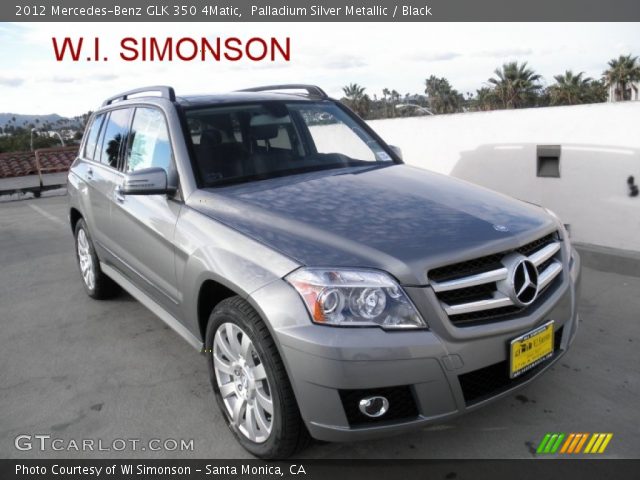 2012 Mercedes-Benz GLK 350 4Matic in Palladium Silver Metallic