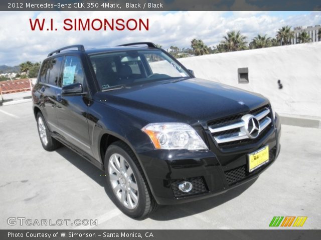 2012 Mercedes-Benz GLK 350 4Matic in Black