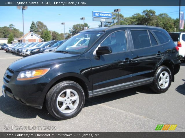 2008 Hyundai Santa Fe GLS in Ebony Black