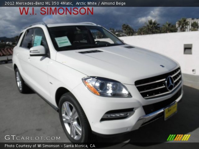 2012 Mercedes-Benz ML 350 4Matic in Arctic White