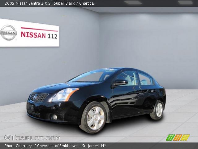 2009 Nissan Sentra 2.0 S in Super Black