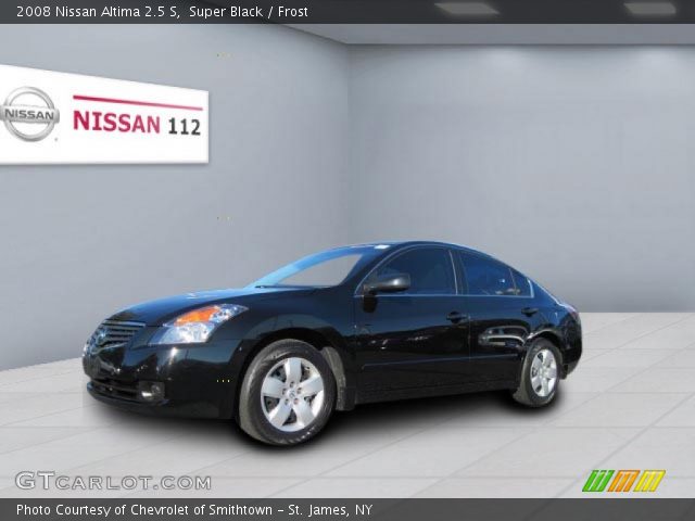 2008 Nissan Altima 2.5 S in Super Black