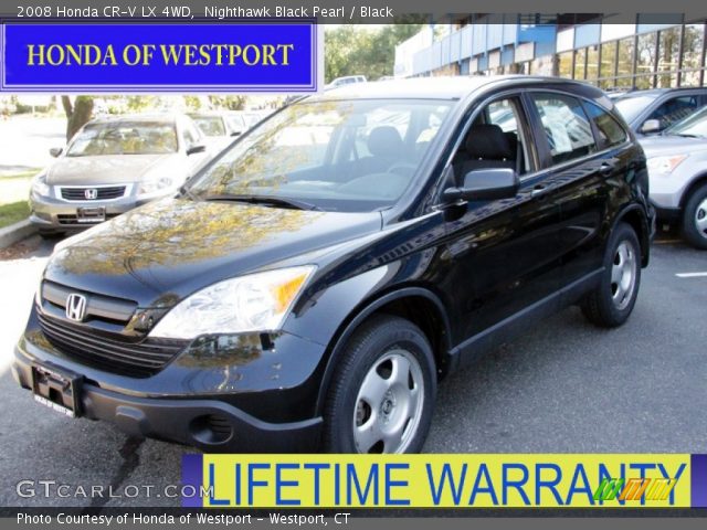 2008 Honda CR-V LX 4WD in Nighthawk Black Pearl