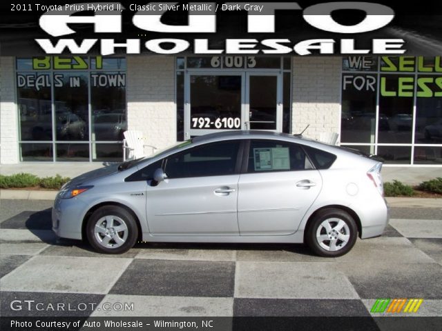 2011 Toyota Prius Hybrid II in Classic Silver Metallic