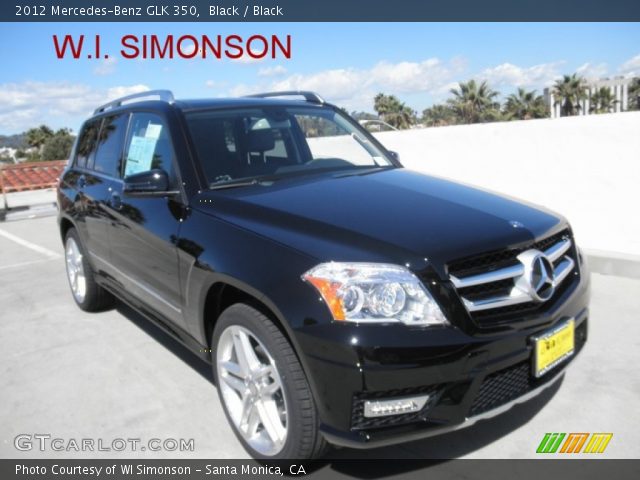 2012 Mercedes-Benz GLK 350 in Black