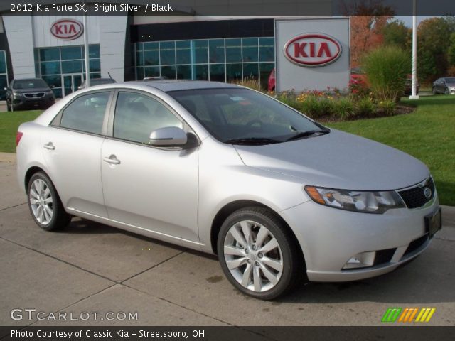 2012 Kia Forte SX in Bright Silver