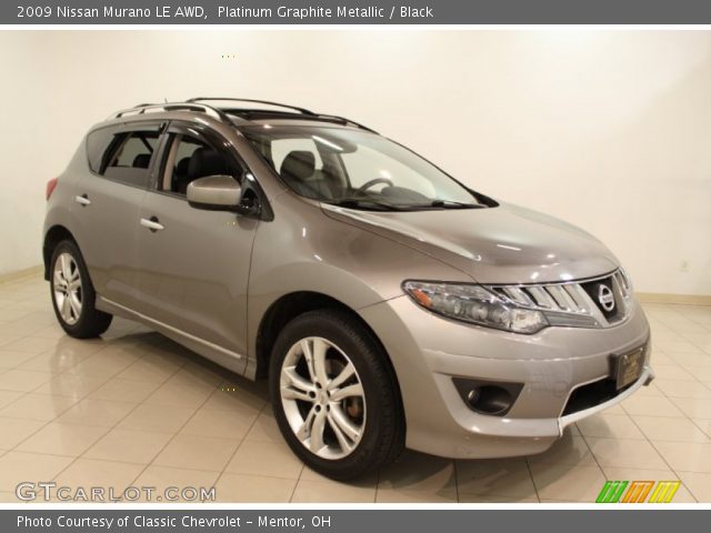 2009 Nissan Murano LE AWD in Platinum Graphite Metallic
