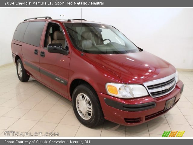 2004 Chevrolet Venture LT in Sport Red Metallic