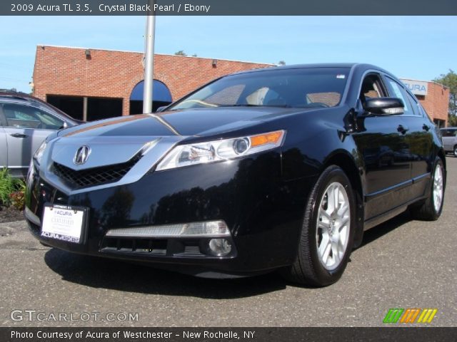2009 Acura TL 3.5 in Crystal Black Pearl