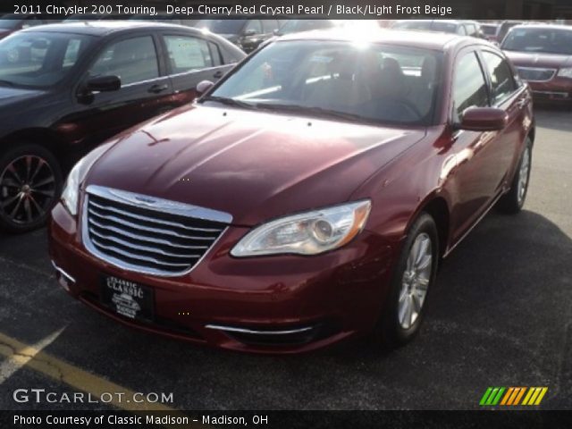 2011 Chrysler 200 Touring in Deep Cherry Red Crystal Pearl