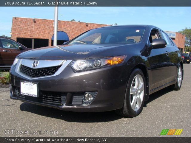 2009 Acura TSX Sedan in Glacier Blue Metallic