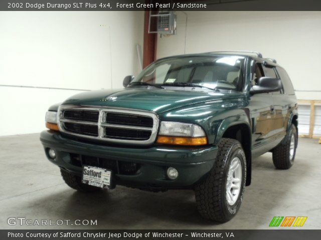 2002 Dodge Durango SLT Plus 4x4 in Forest Green Pearl