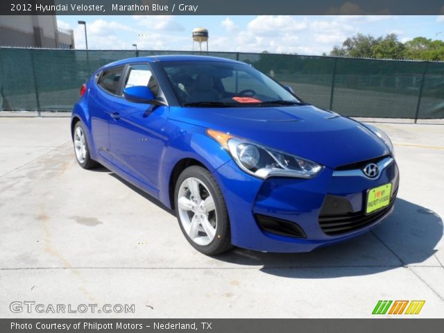 2012 Hyundai Veloster  in Marathon Blue