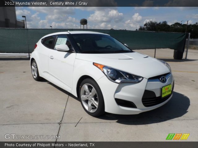 2012 Hyundai Veloster  in Century White