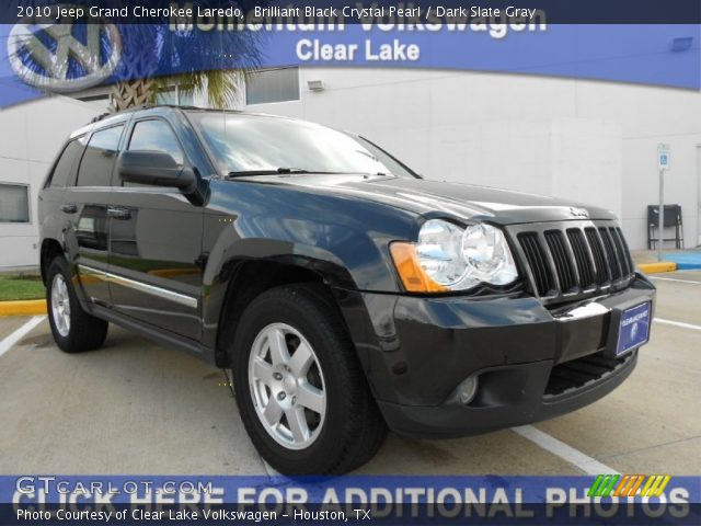 2010 Jeep Grand Cherokee Laredo in Brilliant Black Crystal Pearl