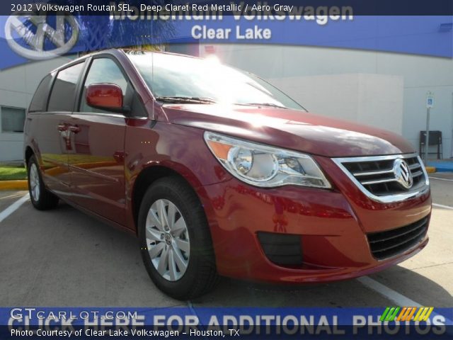 2012 Volkswagen Routan SEL in Deep Claret Red Metallic