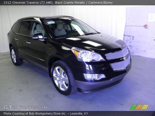 2012 Chevrolet Traverse LTZ AWD in Black Granite Metallic