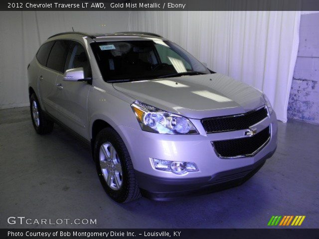 2012 Chevrolet Traverse LT AWD in Gold Mist Metallic