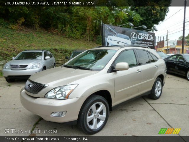2008 Lexus RX 350 AWD in Savannah Metallic