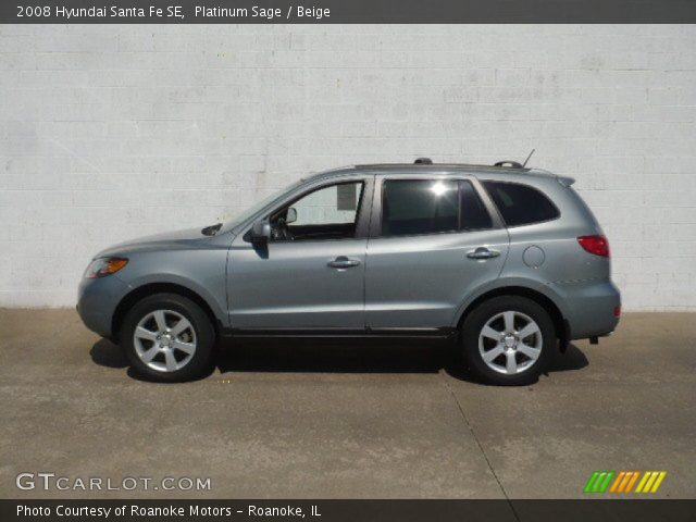 2008 Hyundai Santa Fe SE in Platinum Sage
